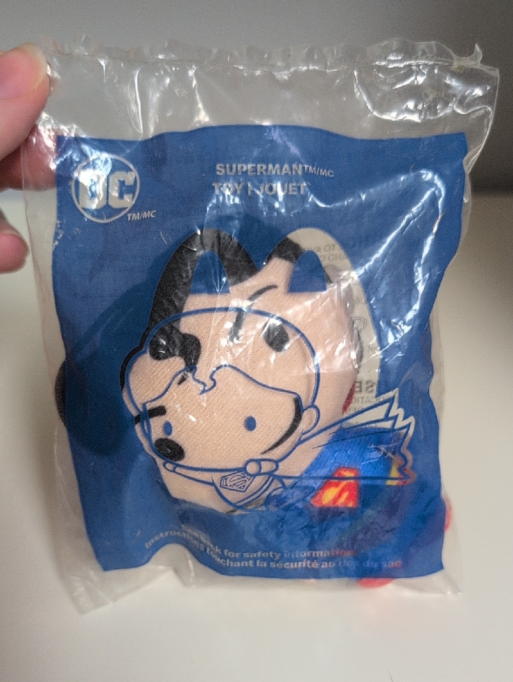 🩷4/$20🩷 DC McDonalds Superman Plush Toy Brand New Sealed